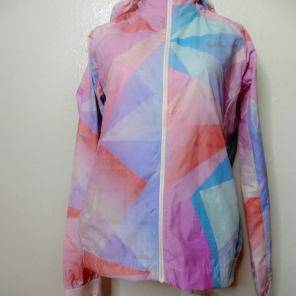Like New Nike Shield Flash Reflective Rain Jacket - Picture 9 of 10